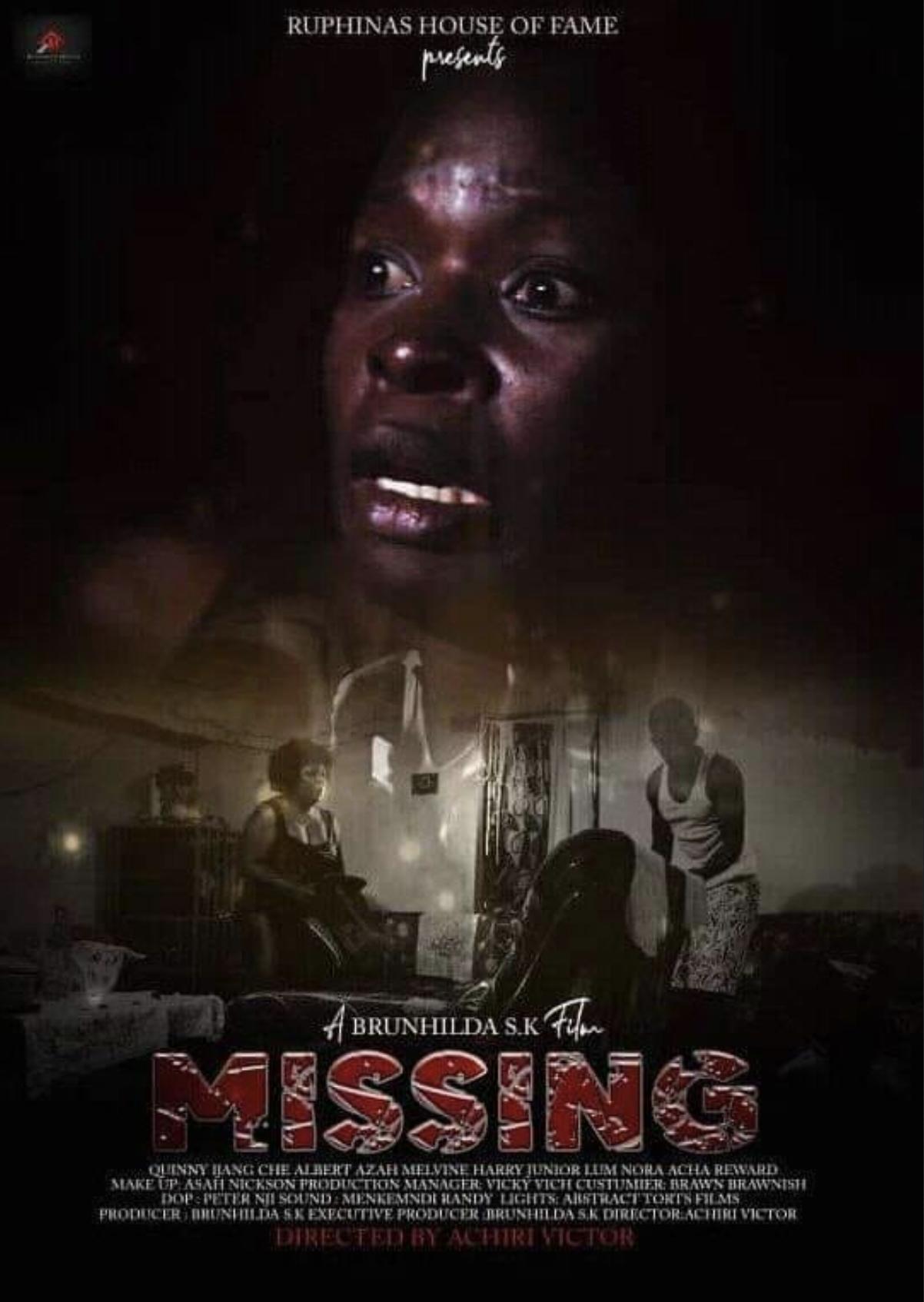 MISSING poster