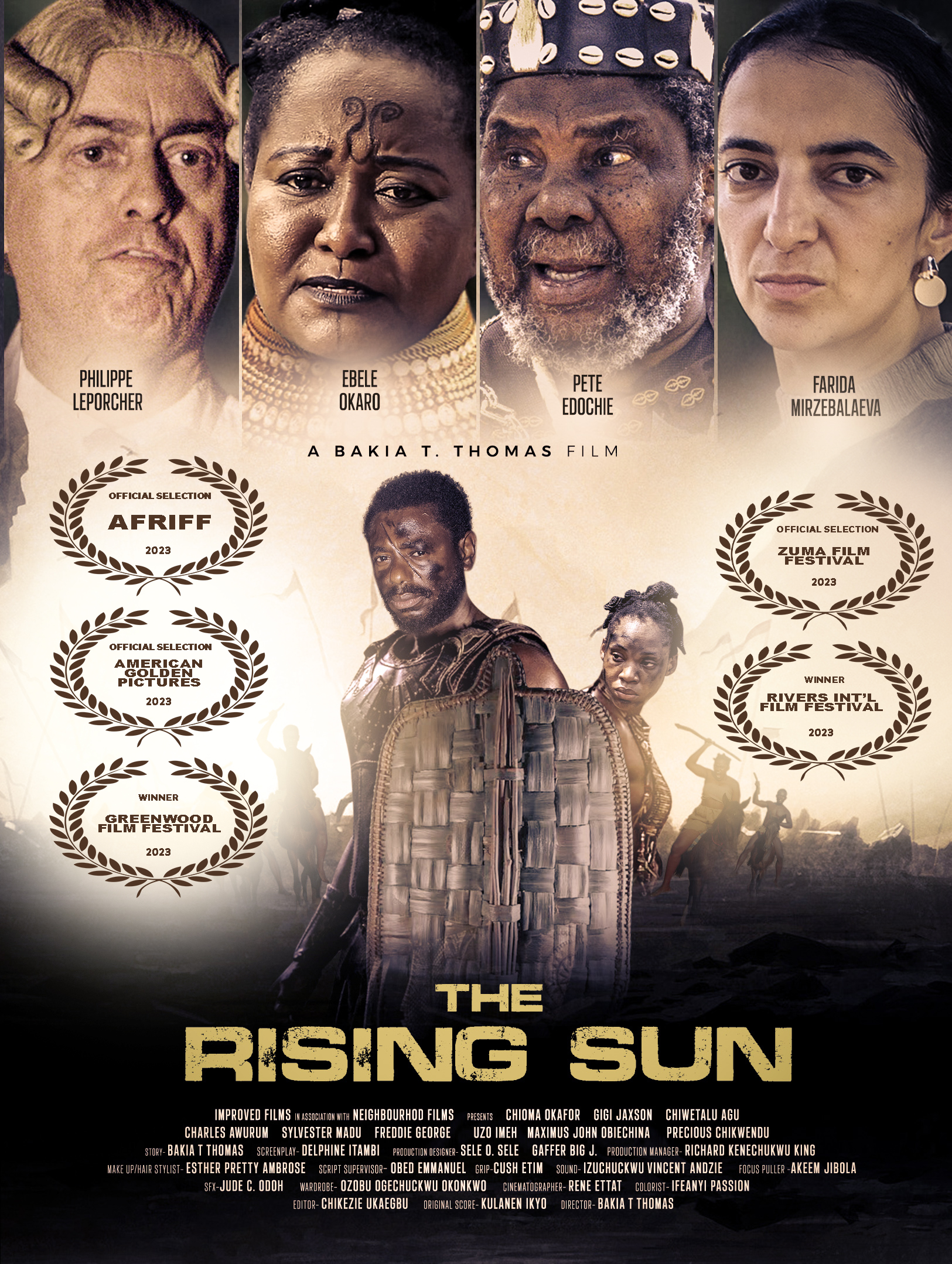 THE RISING SUN poster